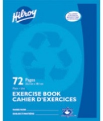 Exercise Book-Plain-72 page-Hilroy